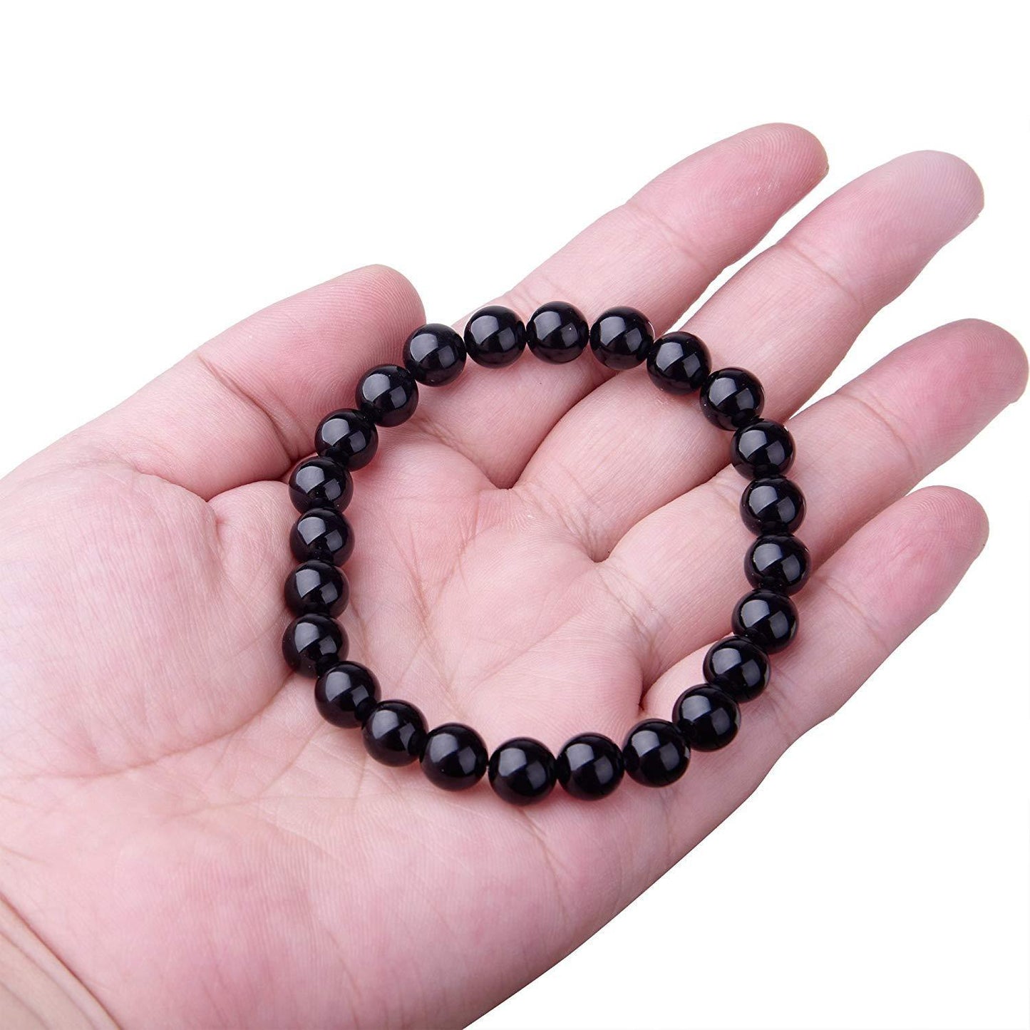 Black Onyx Geometric Bracelet for Women