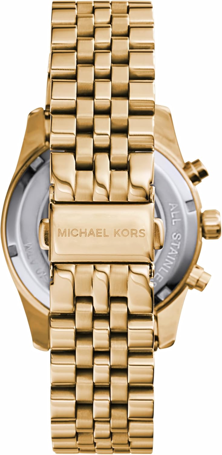 Michael Kors Lexington Women's Watch, Stainless Steel Chronograph Watch for Women