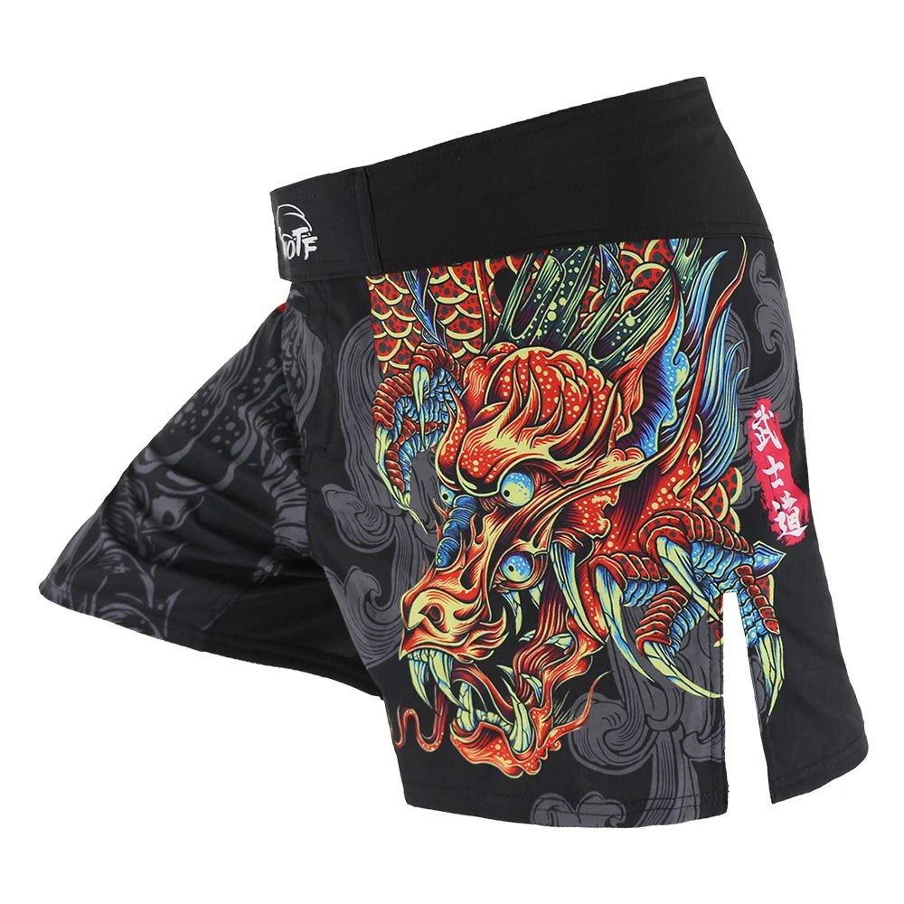 MMA Jujitsu Fight Fierce fighting Men's Boxing Pants kickboxing MMA