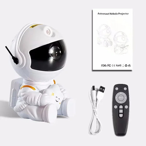 Star Projector Galaxy Night Light Astronaut Space Projector Starry