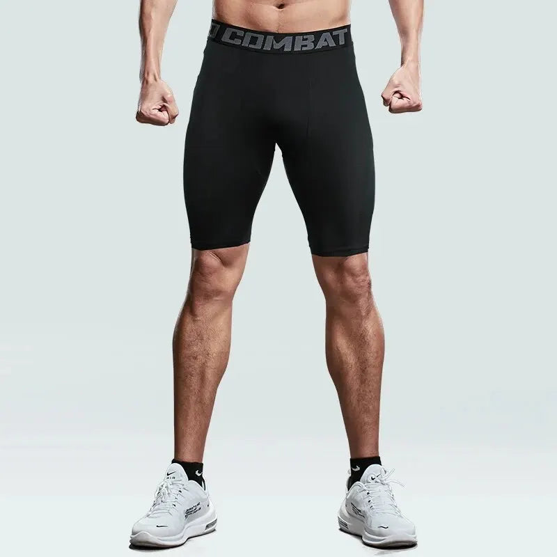 Fitness Pants Men'S Summer Thin Stretch Quick-Dry Sports Shorts