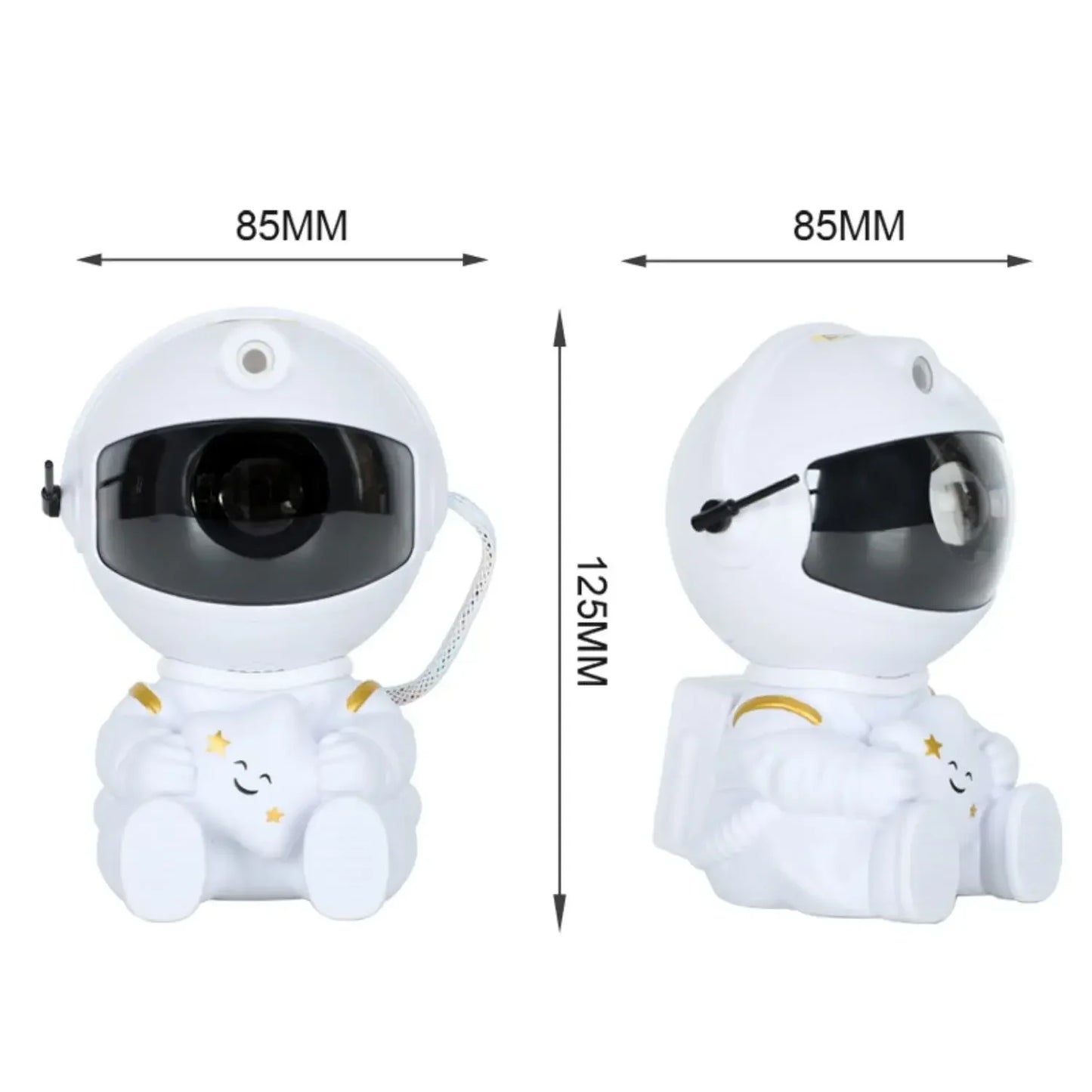 Star Projector Galaxy Night Light Astronaut Space Projector Starry