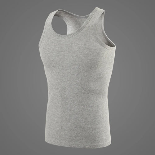 Men's pure cotton vest, fitness and sports training camisole, summer