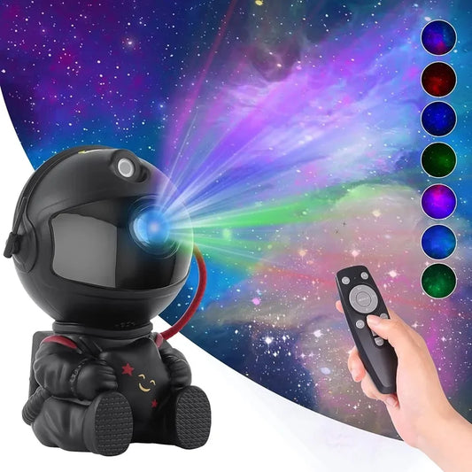 Star Projector Galaxy Night Light Astronaut Space Projector Starry