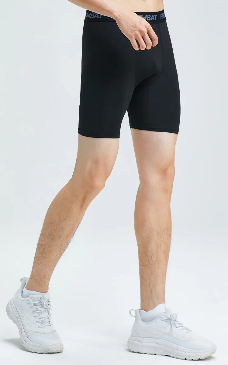 Fitness Pants Men'S Summer Thin Stretch Quick-Dry Sports Shorts