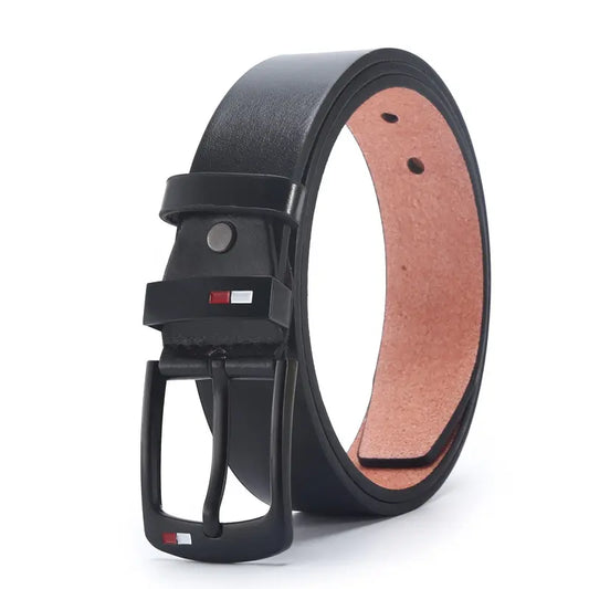 Fashion Mens PU Alloy Square Buckle Business Leisure Belts Winter